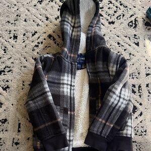 Cozy Plaid Kids Hoodie